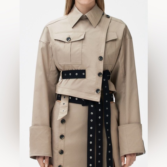 ROKH x H&M CROPPED TWIL JACKET - Picture 8 of 8